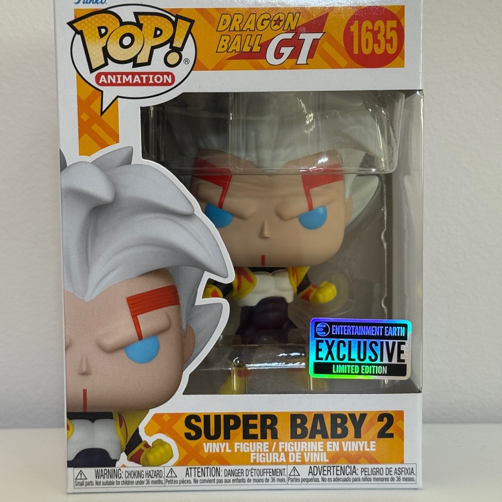 Funko Super Baby 2 Vinyl Figure with Silver and Red Accents